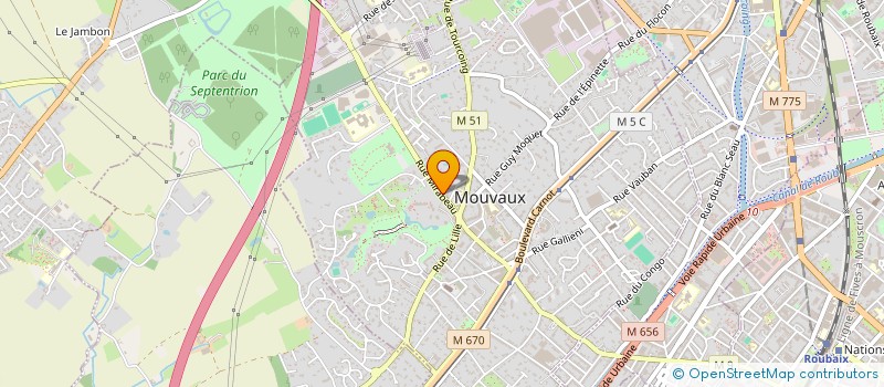 localisation de l'entreprise FUN'N'GO ! à MOUVAUX