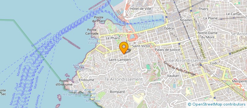 localisation de l'entreprise FUN NANNY MARSEILLE à MARSEILLE