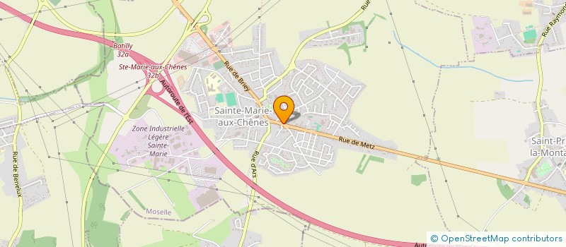 localisation de l'entreprise FUN OPTIC  SAINTE-MARIE-AUX-CHENES