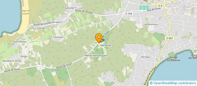 localisation de l'entreprise FUN PARK CROZON  CROZON