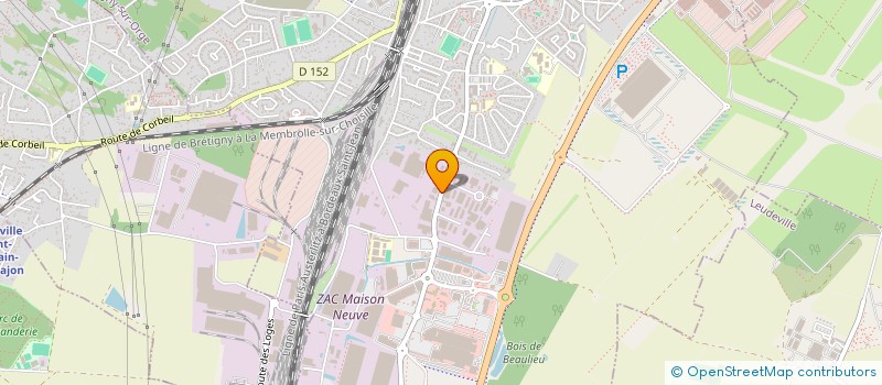 localisation de l'entreprise FUN SPORT & FITNESS à BRETIGNY-SUR-ORGE