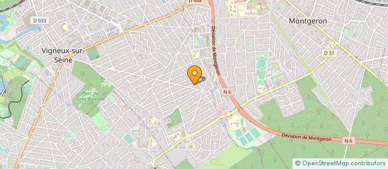 localisation de l'entreprise FUN SPORTS  VIVRE SPORTS... VIVRE MIEUX  VIGNEUX-SUR-SEINE