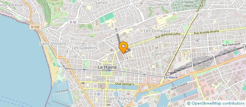 localisation de l'entreprise FUN TIME  LE HAVRE