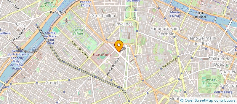 localisation de l'entreprise FUNAKOSHI DOJO PARIS  PARIS