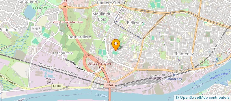 localisation de l'entreprise FUNAMBULE à NANTES
