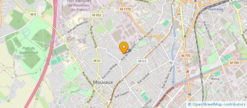 localisation de l'entreprise FUNBIZ à MOUVAUX