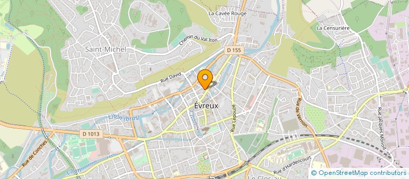 localisation de l'entreprise FUNBRICO INVEST à EVREUX