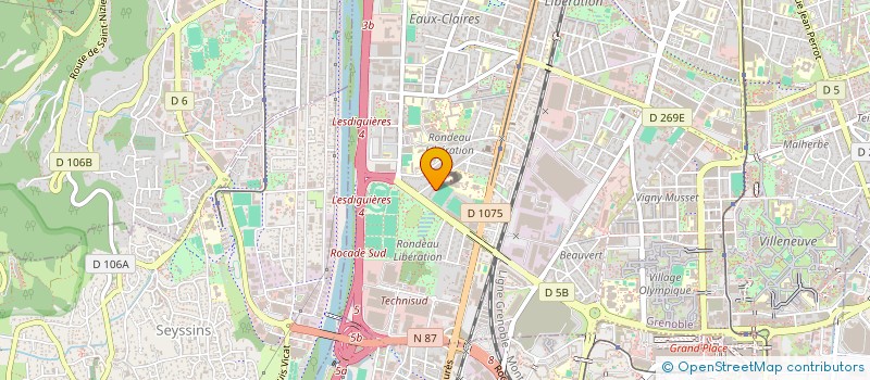 localisation de l'entreprise FUNCAGOU'S CLUB à GRENOBLE