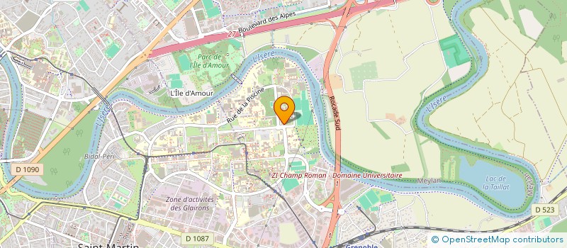 localisation de l'entreprise FUNCELL à GIERES