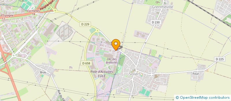 localisation de l'entreprise FUNDA  SOLIERS