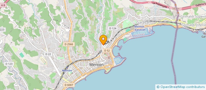 localisation de l'entreprise FUNDACIN MAURO COLAGRECO  MENTON