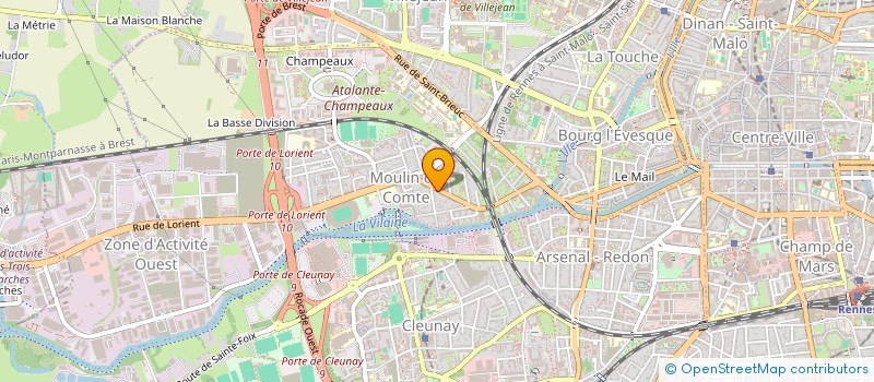 localisation de l'entreprise FUNDAMENTA  RENNES