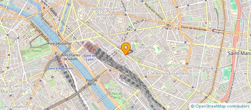 localisation de l'entreprise FUNDAMENTA FG  PARIS