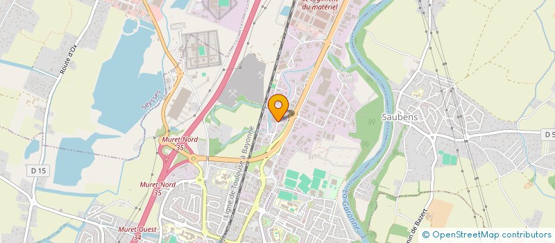 localisation de l'entreprise FUNDAMENTAL BUSINESS  MURET