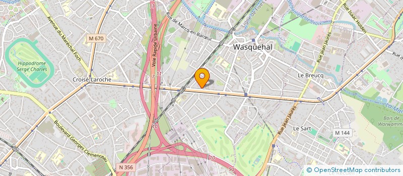 localisation de l'entreprise FUNDRAISING PLUS à WASQUEHAL