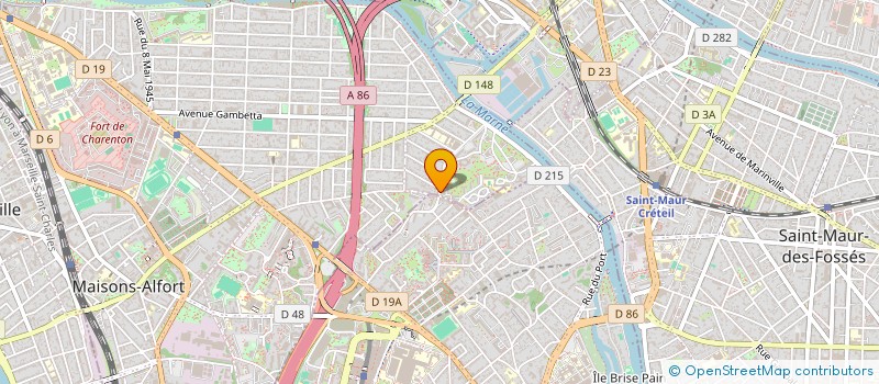localisation de l'entreprise FUNDUS CONSULTING  MAISONS-ALFORT