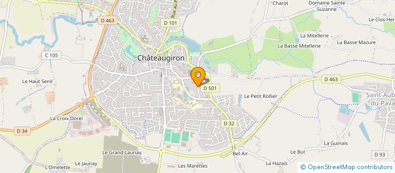 localisation de l'entreprise FUNE CHATEAUGIRON  CHATEAUGIRON
