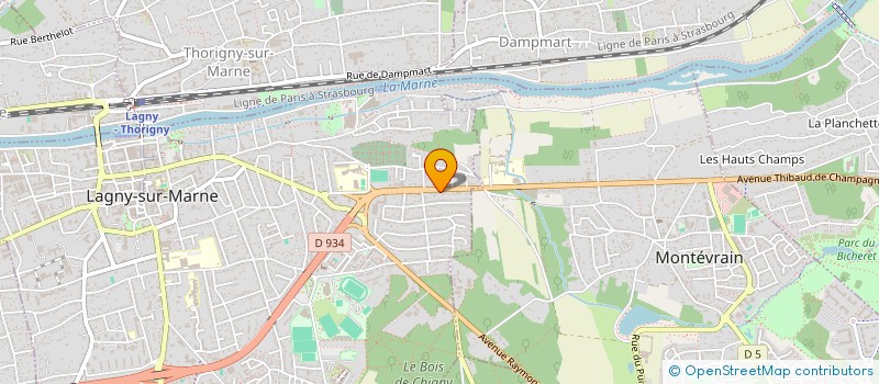 localisation de l'entreprise FUNE SERVICES à LAGNY-SUR-MARNE