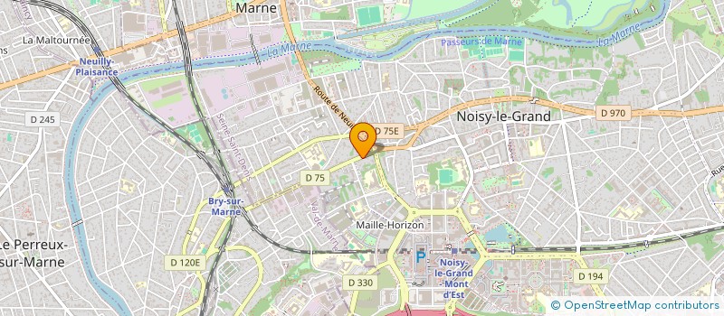 localisation de l'entreprise FUNECOM à NOISY-LE-GRAND