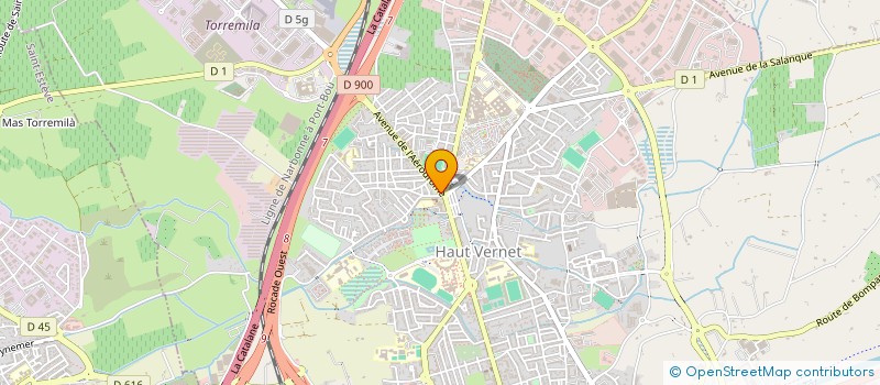 localisation de l'entreprise FUNEMARC  PERPIGNAN