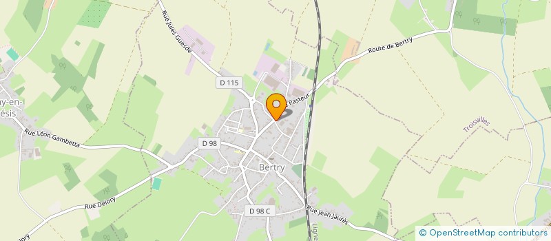 localisation de l'entreprise FUNEMEDIA à BERTRY