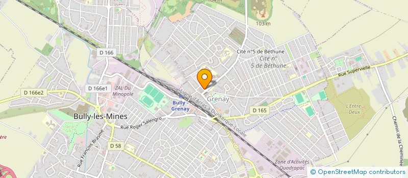 localisation de l'entreprise FUNERAILLES ASSISTANCE à GRENAY