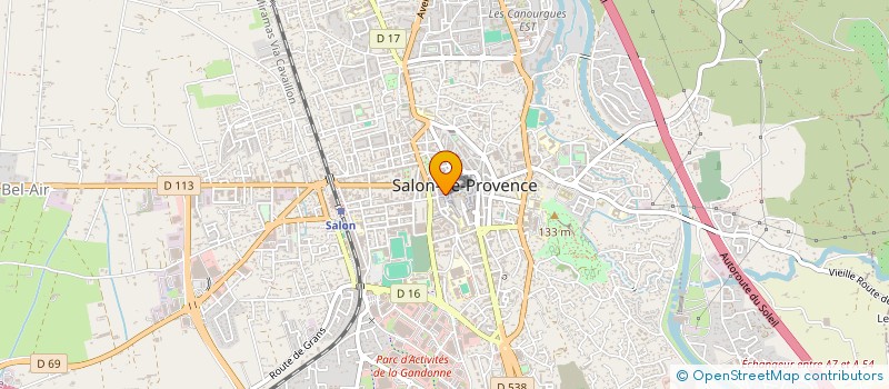 localisation de l'entreprise FUNERAILLES EUROPEENNES à SALON-DE-PROVENCE