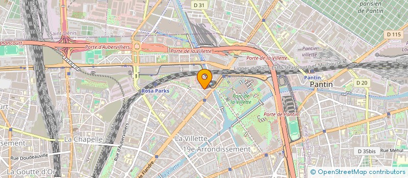 localisation de l'entreprise FUNERAIRE 39 à COURBEVOIE