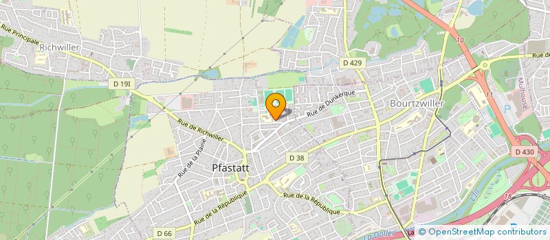 localisation de l'entreprise FUNERAIRE INVESTISSEMENT  RICHWILLER