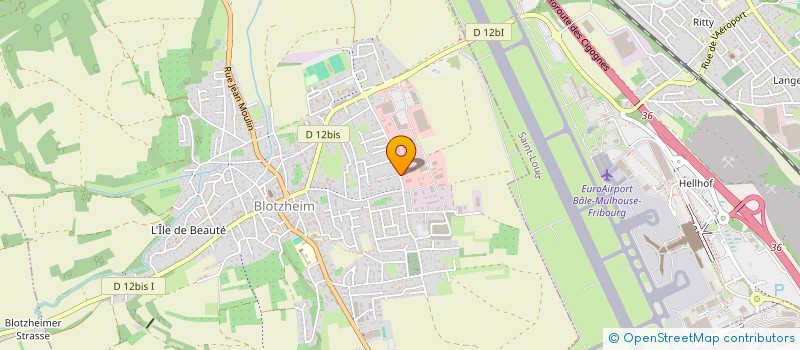 localisation de l'entreprise FUNERAL'SACE  BLOTZHEIM