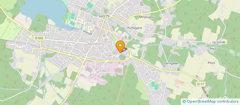 localisation de l'entreprise FUNERARIUM DE MAREMNE  SOUSTONS