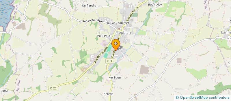 localisation de l'entreprise FUNERARIUM DU TREGOR  PLEUBIAN