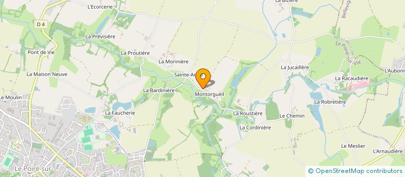 localisation de l'entreprise FUNEREA à LE POIRE-SUR-VIE