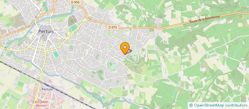 localisation de l'entreprise FUNESUD - L'ESPACE FUNERAIRE à PERTUIS