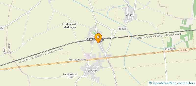 localisation de l'entreprise FUNEVAN  CHAMBON