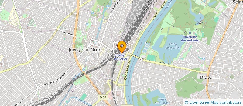 localisation de l'entreprise FUNGEARS à JUVISY-SUR-ORGE