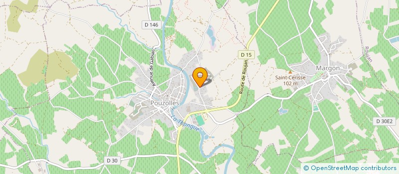 localisation de l'entreprise FUNGEE  POUZOLLES