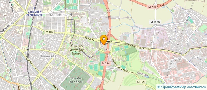 localisation de l'entreprise FUNGU'IT  DIJON