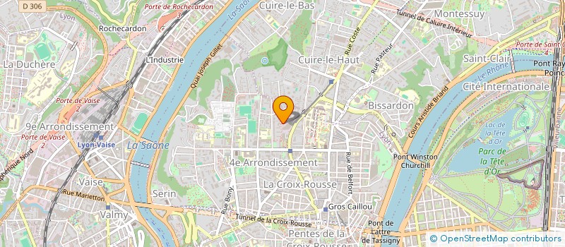 localisation de l'entreprise FUNIBUS FOLK à LYON 4EME