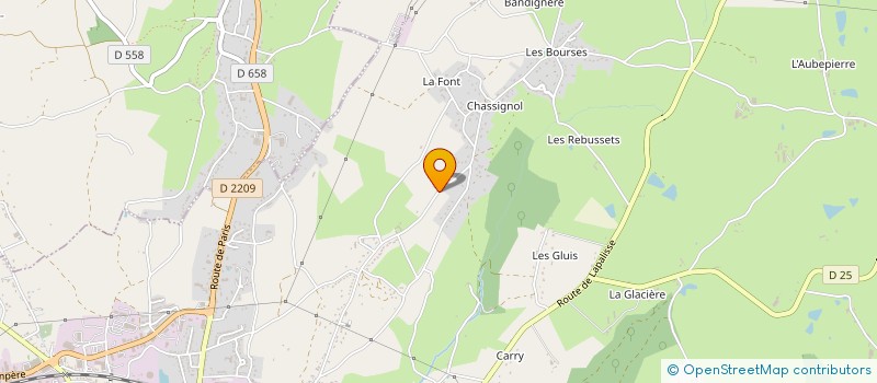 localisation de l'entreprise FUNK HEAT ASSOCIATION à CUSSET