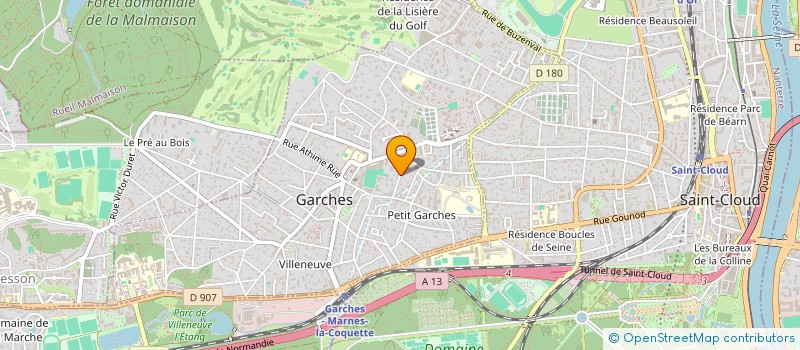 localisation de l'entreprise FUNKHOME à GARCHES