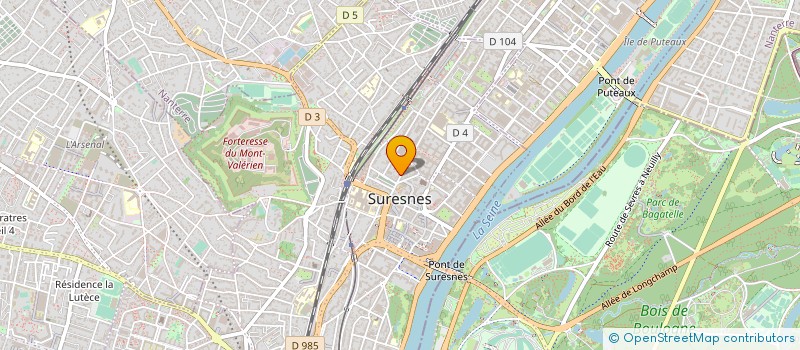 localisation de l'entreprise FUNKY BOO à SURESNES