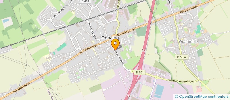 localisation de l'entreprise FUNKY FREESTYLE  ONNAING