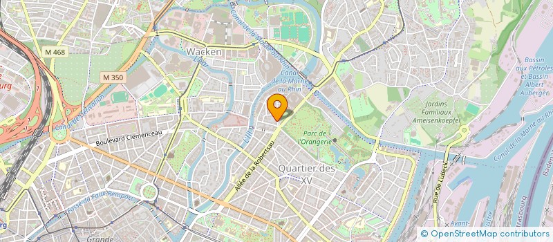 localisation de l'entreprise FUNKY LIVING  STRASBOURG