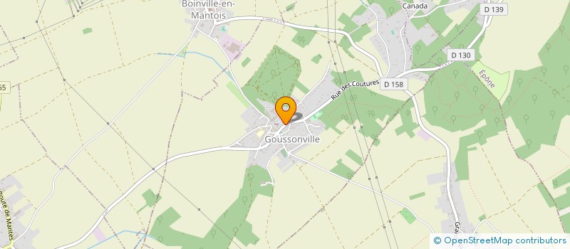 localisation de l'entreprise FUNKY SAX PROJECT  GOUSSONVILLE