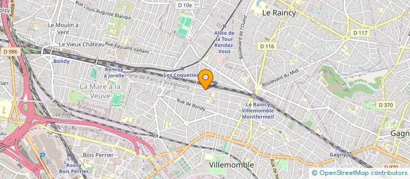 localisation de l'entreprise FUNKYDARIO à VILLEMOMBLE