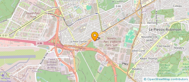 localisation de l'entreprise FUNKYWAYZ TRAVEL  CLAMART