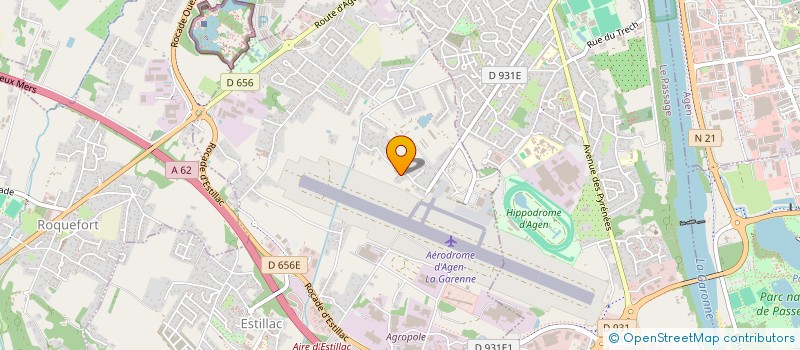 localisation de l'entreprise FUNMOVE  ESTILLAC