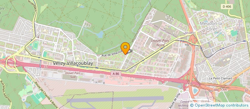 localisation de l'entreprise FUNNY SWING DANCE  VELIZY-VILLACOUBLAY