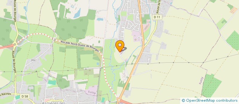 localisation de l'entreprise FUNRENOV  FUSSY